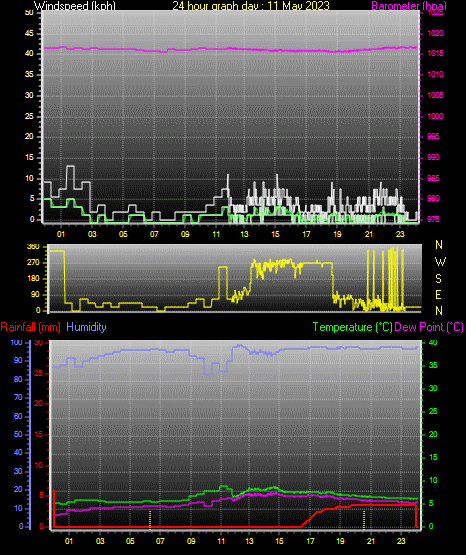 24 Hour Graph for Day 11