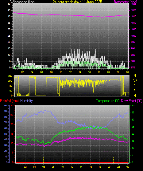 24 Hour Graph for Day 11