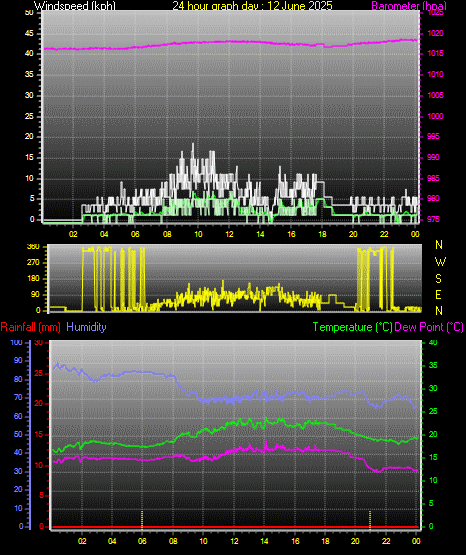24 Hour Graph for Day 12