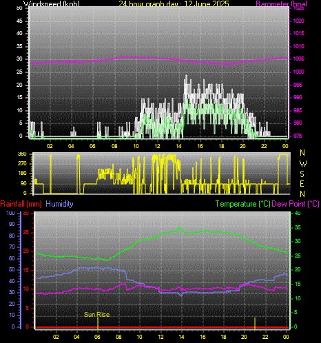 24 Hour Graph for Day 12
