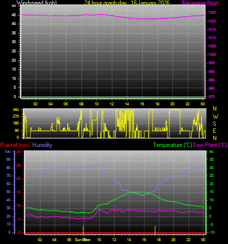 24 Hour Graph for Day 16