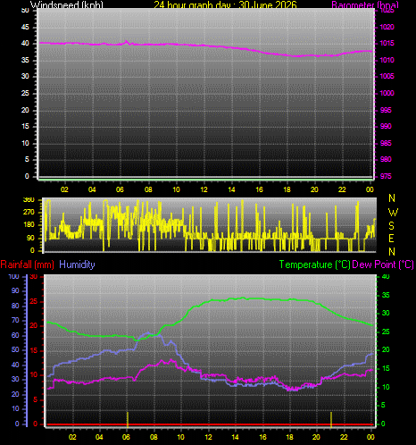 24 Hour Graph for Day 30