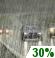 Drizzle until afternoon, starting again in the evening.