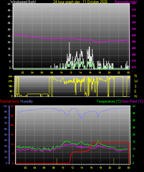 24 Hour Graph for Day 11