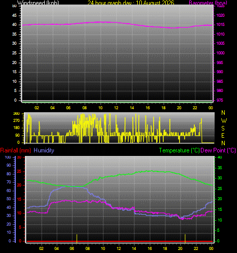 24 Hour Graph for Day 10