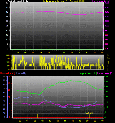 24 Hour Graph for Day 11
